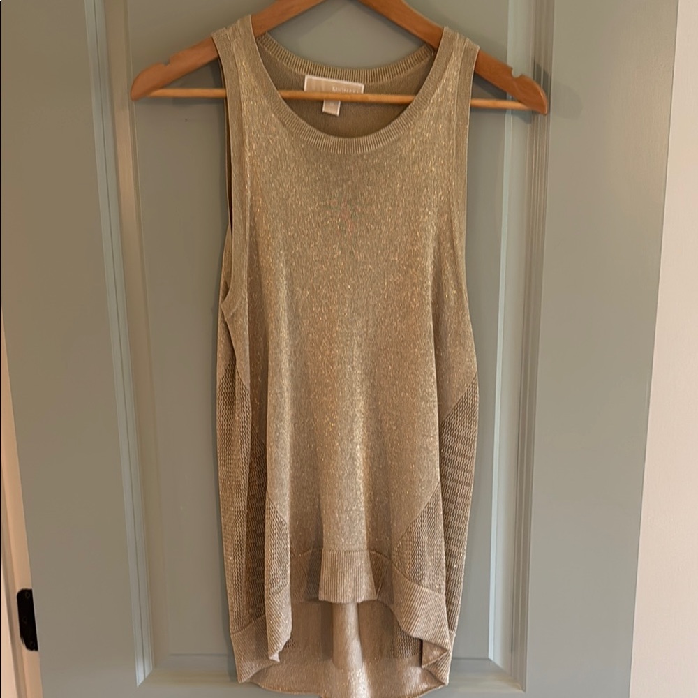 Michaels Gold Knit Sweater